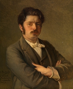 Portrait of Albert De Vleeshouwer by Jean-François Portaels