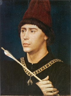 Portrait of Antoine, 'Grand Bâtard' of Burgundy by Rogier van der Weyden