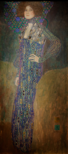 Portrait of Emilie Flöge by Gustav Klimt