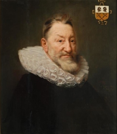 Portrait of Hans van Loon (1577-1658) by Abraham de Vries