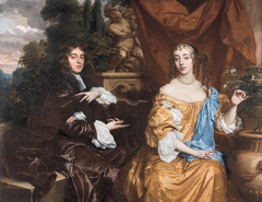 Portrait of Henry Hyde, Viscount Cornbury, later 2nd Earl of Clarendon (1688–1709) and his wife, Theodosia Capel, Viscountess Cornbury by Peter Lely