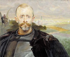 Portrait of Leon Piniński by Jacek Malczewski