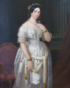 Portrait of Maria-Letizia Bonaparte-Wyse by Carlo Garacci