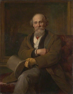 Portrait of Martin Colnaghi by John Callcott Horsley