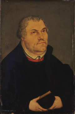 Portrait of Martin Luther by Lucas Cranach the Younger