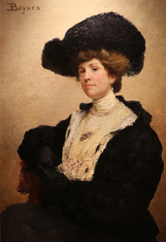 Portrait of Matilde Monori Puini by Gualtiero Baynes