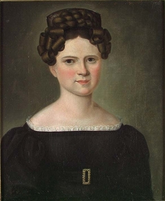 Portrait of Mrs. Lovise D. Storm by Frederik Petersen