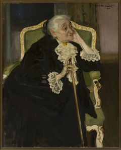 Portrait of Mrs. Makowska by Konrad Krzyżanowski