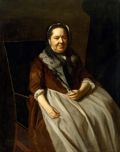 Portrait of Mrs. Paul Richard (Elizabeth Garland, 1700–1774) by John Singleton Copley