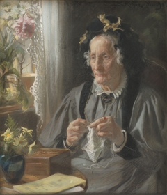 Portrait of Mrs. S. A. Casse, née Engelbreth by Peder Severin Krøyer