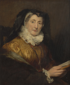 Portrait of Mrs W. Collins by Margaret Sarah Carpenter