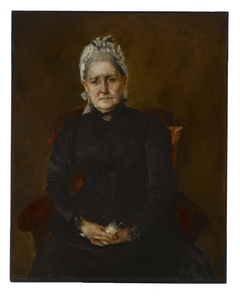 Portrait of My Mother (Sarah Swaim Chase) by William Merritt Chase