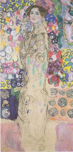 Portrait of Ria Munch III by Gustav Klimt