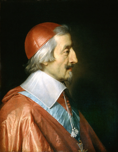 Portrait of Richelieu by Philippe de Champaigne by Philippe de Champaigne