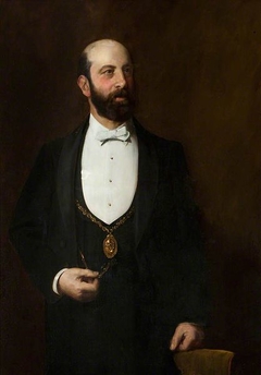 Portrait of Sir Otto Jaffe, Lord Mayor of Belfast (1899 & 1904) by John Haynes-Williams