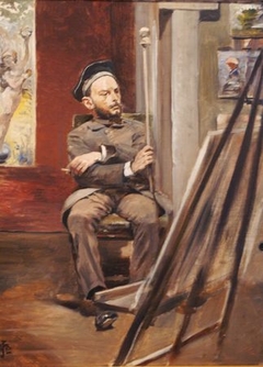 Portrait of Stanisław Tondos by Jacek Malczewski