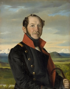 "Portrait of the Decembrist N.I. Lorer" by Robert Schwede