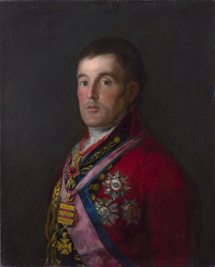 Portrait of the Duke of Wellington by Francisco de Goya