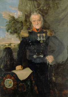 Portret van een officier by Anonymous