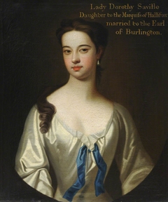 Possibly Lady Dorothy Savile, Countess of Burlington and Countess of Cork (1699-1758) by Michael Dahl