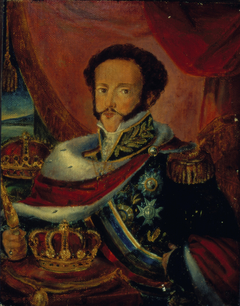 Retrato de Dom Pedro I do Brasil e IV de Portugal by José Simeão de Oliveira