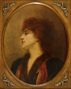 Retrato feminino by Eliseu Visconti