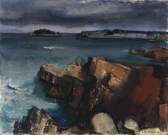 Rocky Coast by Joseph De Martini