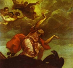 Saint John the Evangelist on Patmos by Titian