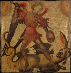 Saint Michael and the Dragon by Anonymous