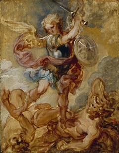 Saint Michael by Lucas Franchoys the Younger