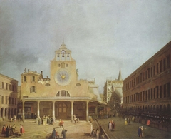 San Giacomo di Rialto by Canaletto