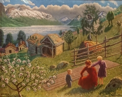 Sandalstrand by Nikolai Astrup