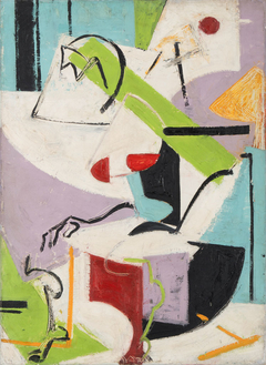 Seated Figure by Lee Krasner