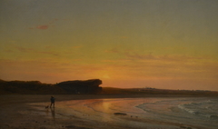 Second Beach, Newport by Worthington Whittredge