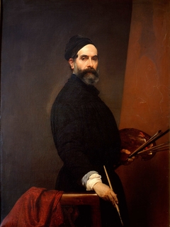 Self-portrait at 57 by Francesco Hayez