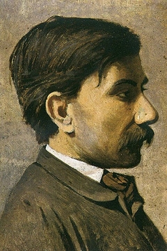 Self-portrait by Giuseppe Abbati