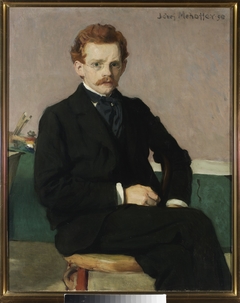 Self-portrait by Józef Mehoffer