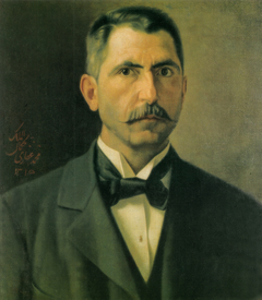 Self-portrait of Kamal-ol-molk by Kamal-ol-molk