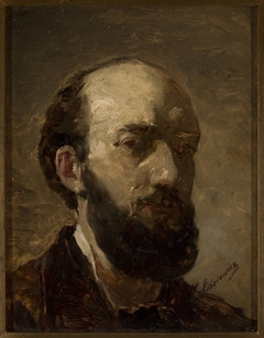 Self-portrait by Zygmunt Sidorowicz