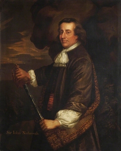 Sir Christopher Myngs (1625-1666) by Peter Lely