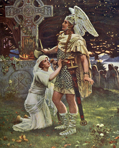 Sir Galahad by Herbert Gustave Schmalz