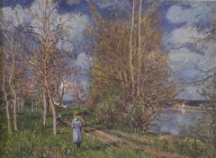 Small Meadows in Spring - By by Alfred Sisley