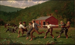 Snap the Whip by Winslow Homer