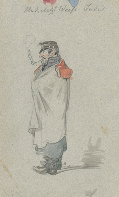 Soldier in a Cape by Friedrich Carl von Scheidlin