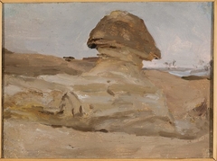 Sphinx. From the journey to Egypt by Jan Ciągliński