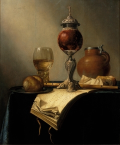 Still Life with Coconut Bowl by Jan Hendricksz van Zuylen