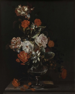 Still Life with Flowers by Jacob Campo Weyerman