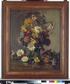 Stilleven met bloemen by Jacob Simon Hendrik Kever