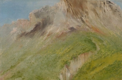 Ta-wa-que-nah, or the Rocky Mountain, Near the Comanche Village by George Catlin