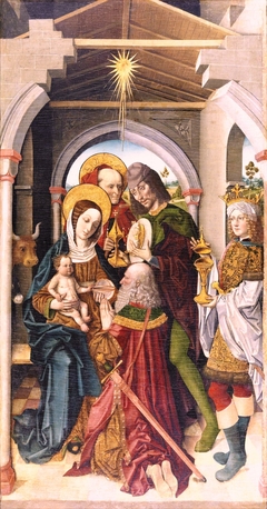 The Adoration of the Magi by Maestro de la Sisla